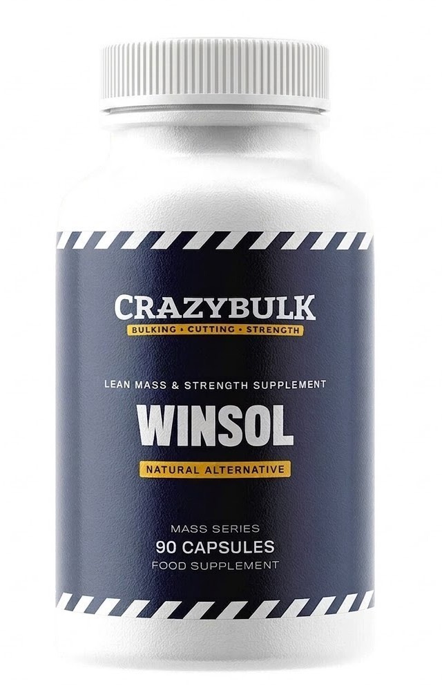 CrazyBulk WINSOL NaturalAlternative for Lean Mass and Strength Supplement Pack 2