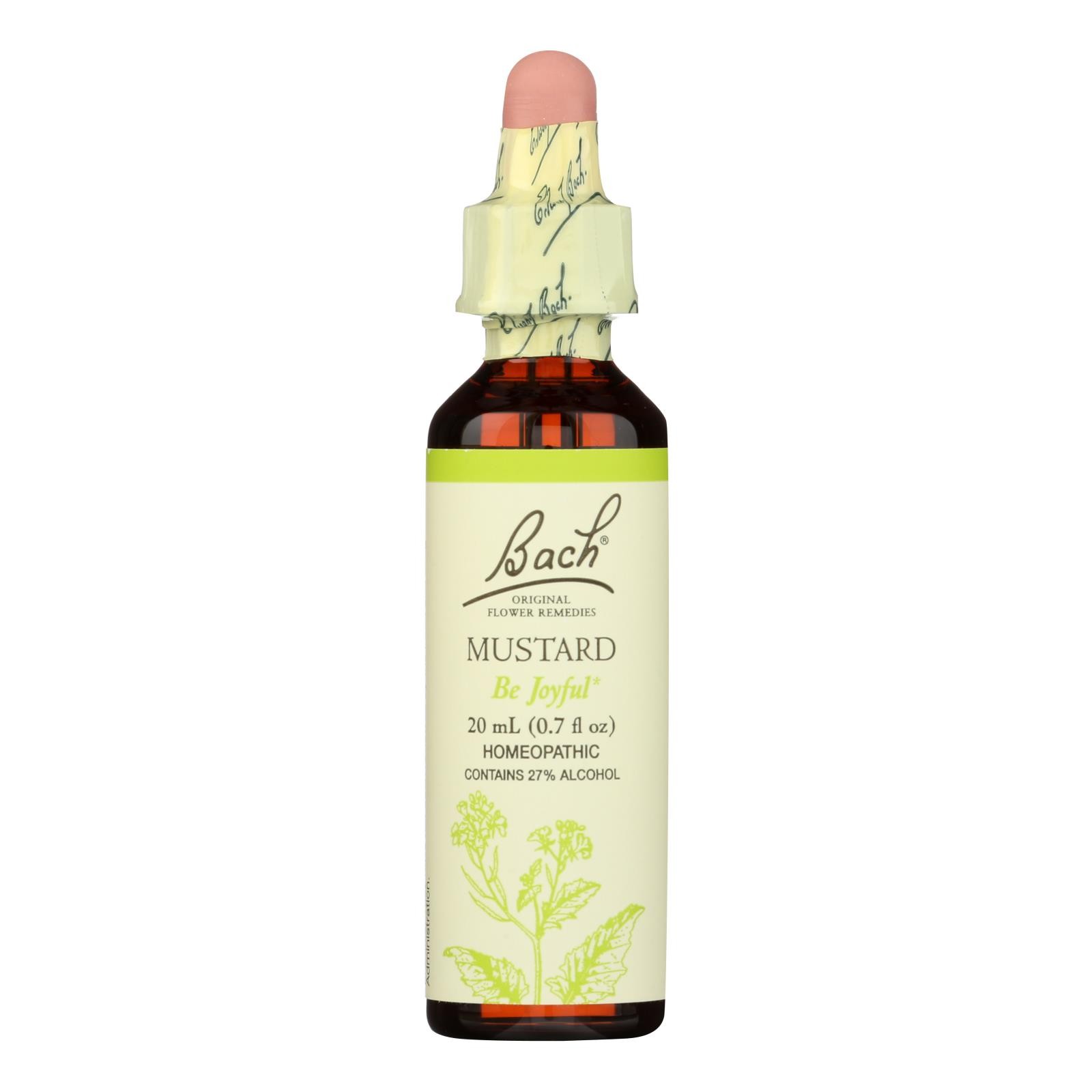 Bach Flower Remedies Essence Mustard – 0.7 fl oz
