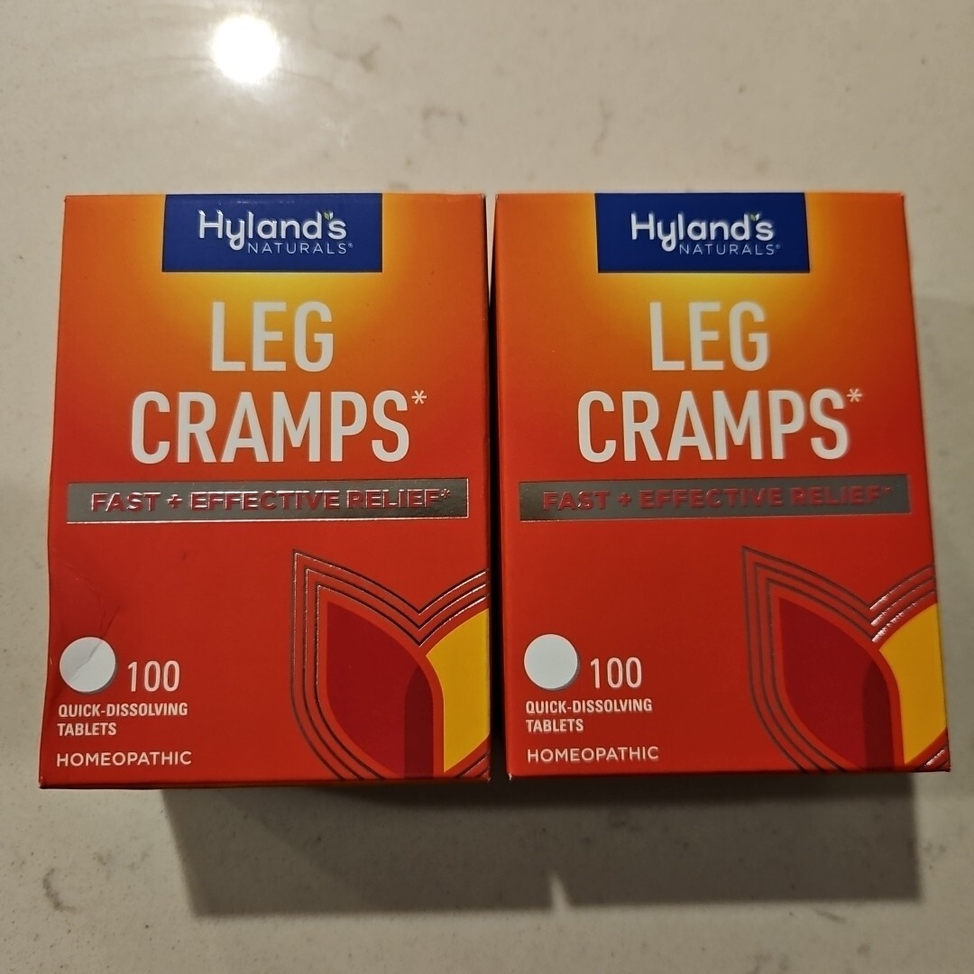 Hyland’s Leg Cramps 100 Quick Dissolving Tablets X2 Exp 2026+