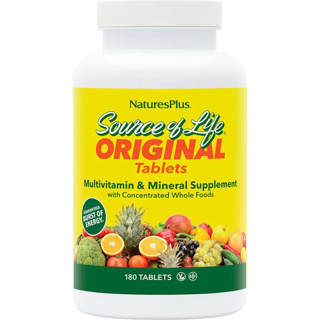 Nature’s Plus Source Of Life 180 Tablets