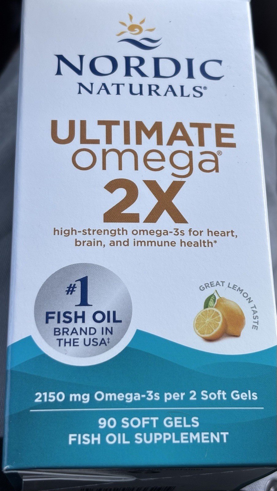 Nordic Naturals Ultimate Omega 2X Fish Oil Supplement 2150mg 90 Soft Gels 11/28