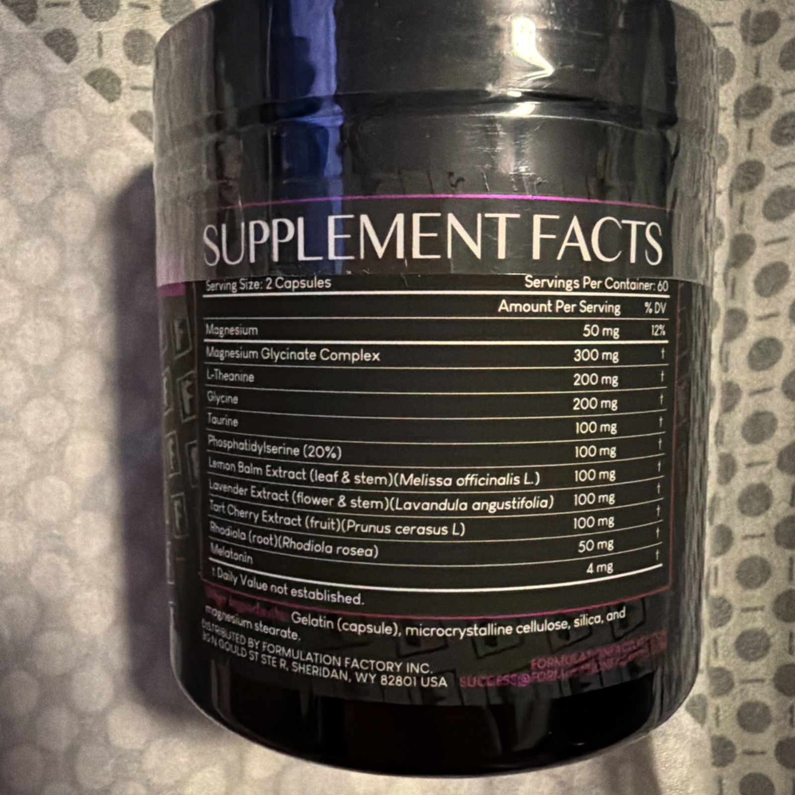 Formulation Factory The Night Before 10-in-1 Midnight Maximizer Sleep – 120 CT