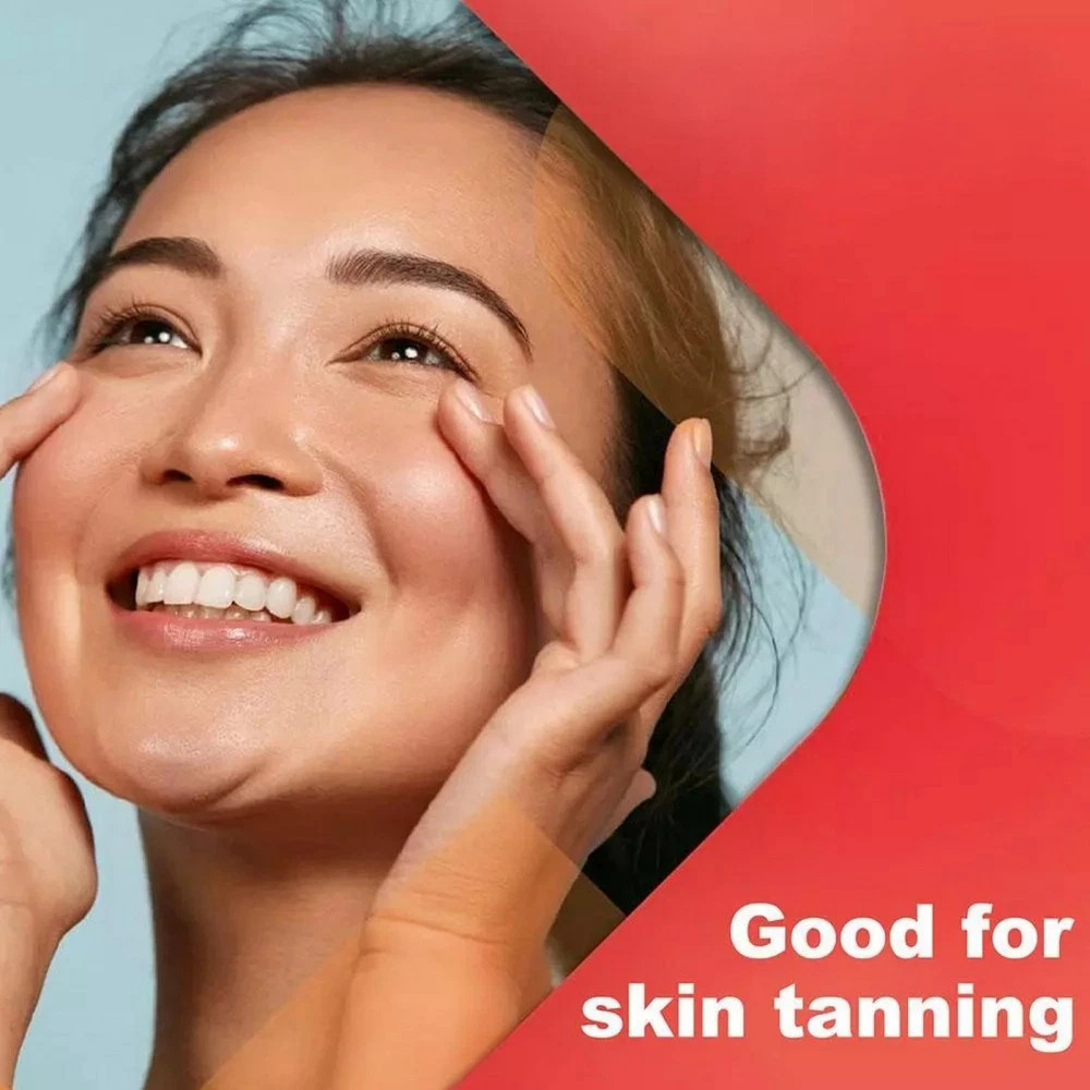60pcs/bag Natural Daily Tanning Gummies Sunless Tan & Skin Glow Supplement