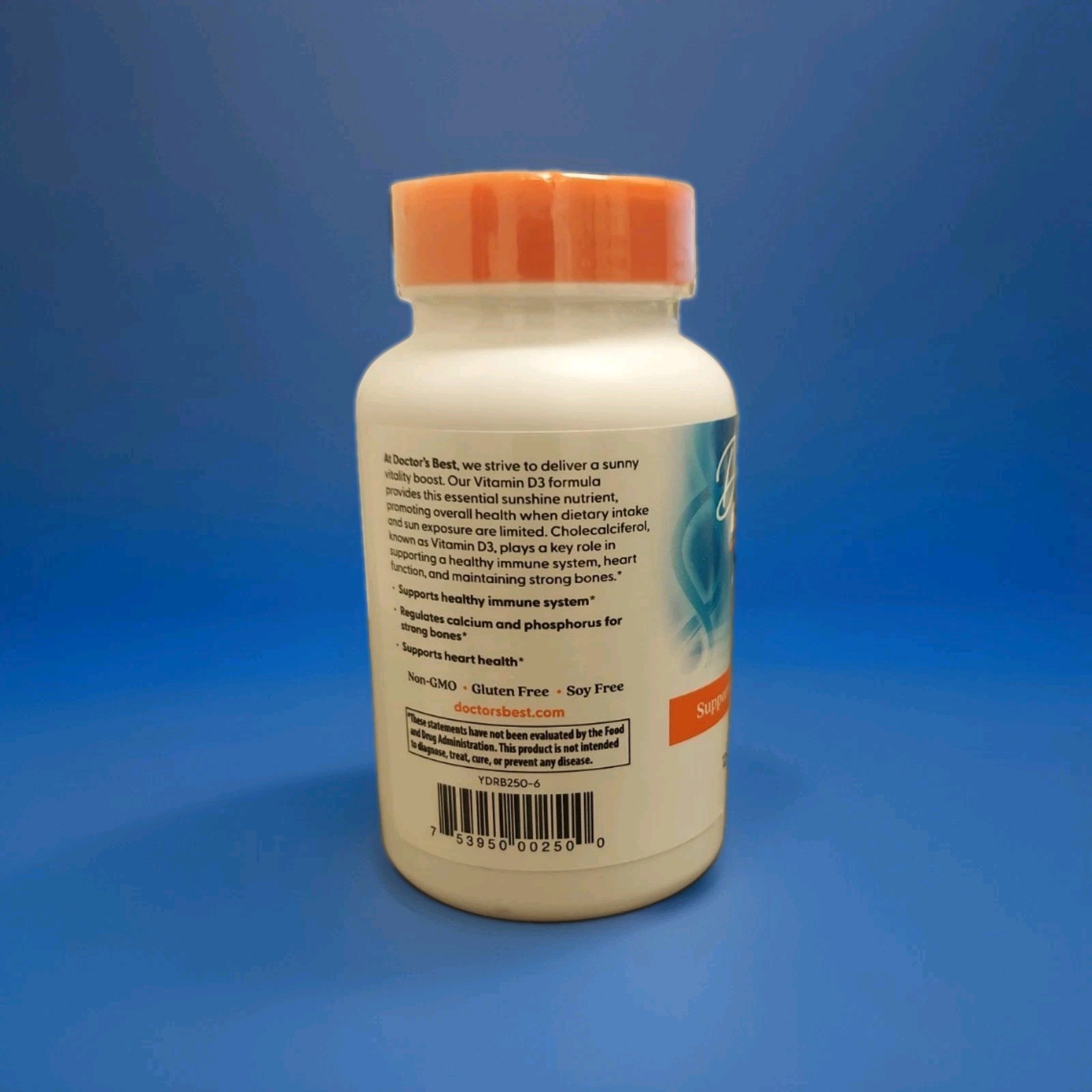 Doctor’s Best Vitamin D3 5000 IU 125 mcg 360 Softgels Exp 06/2027