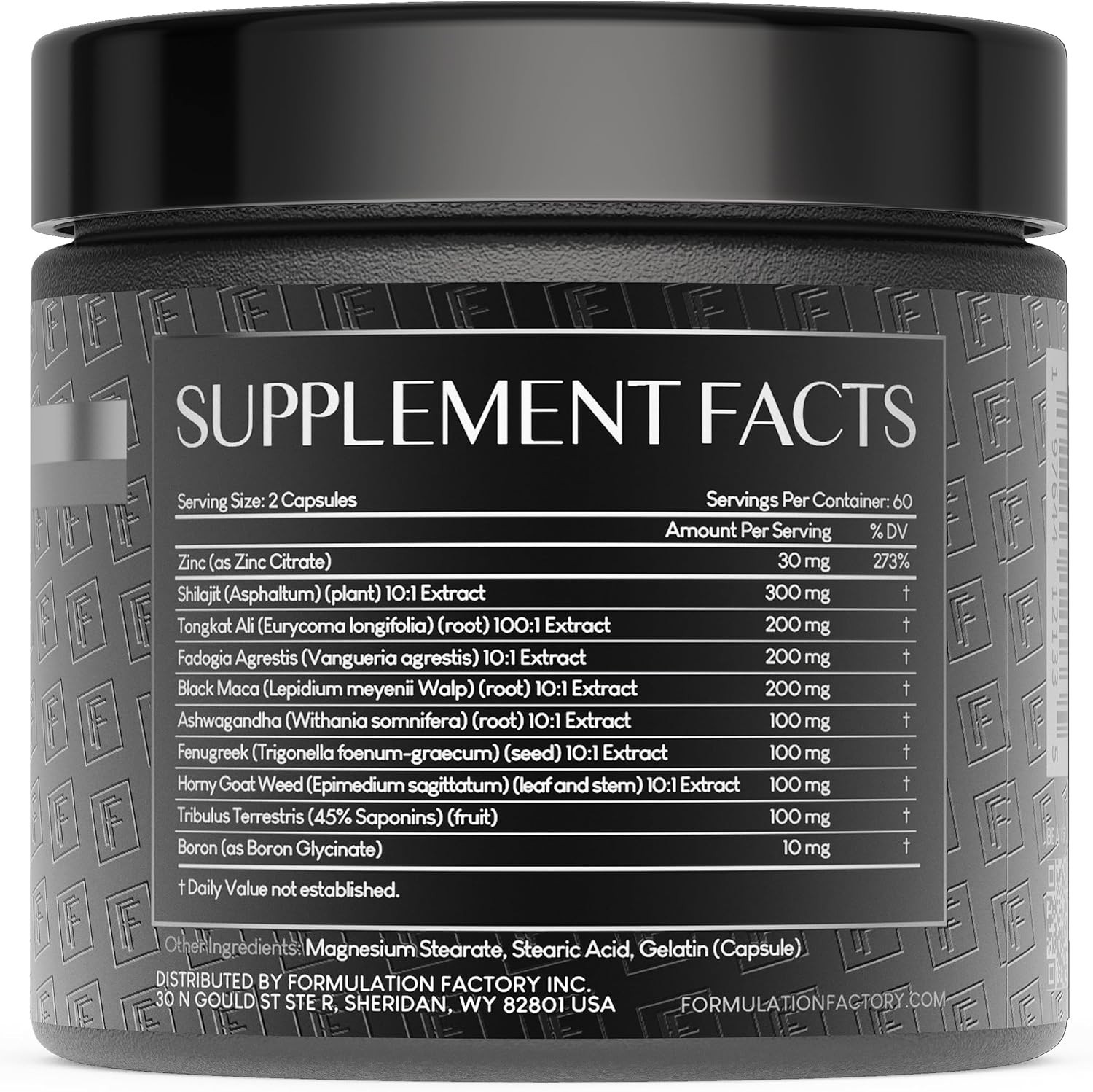 Self Obsessed Men’s Supplement – 120 Capsules for Strength, Recovery & Drive