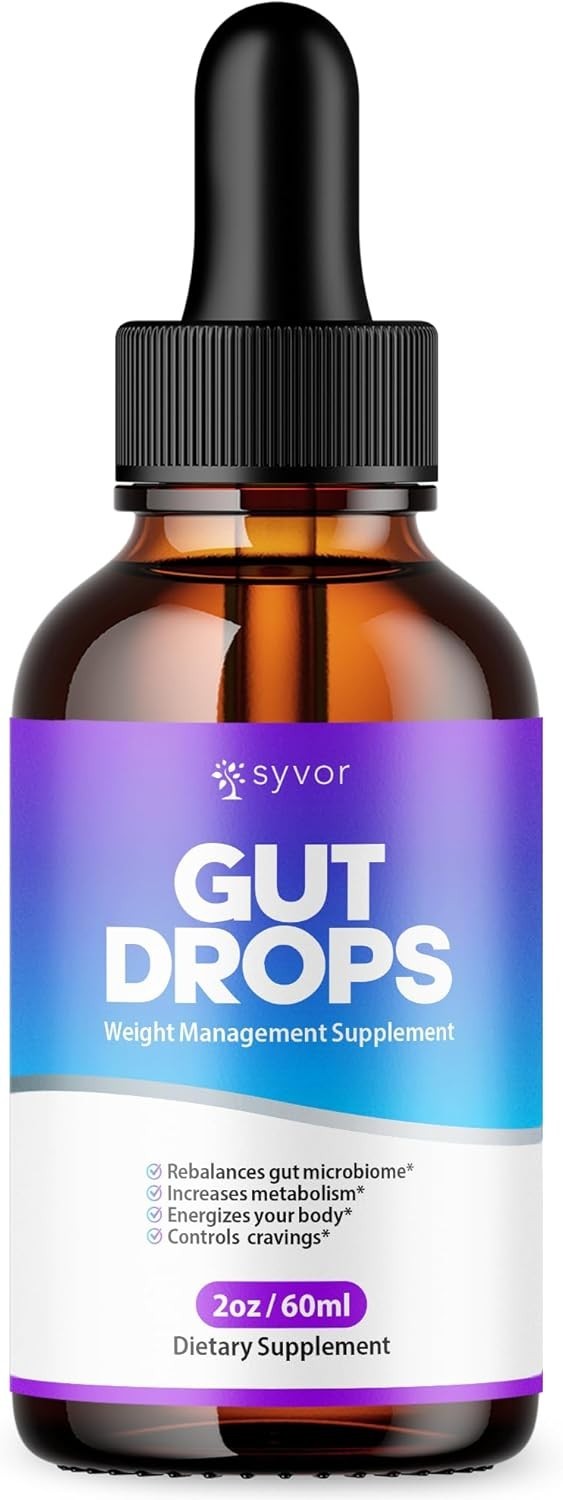 Gut Drops Plant-Based Appetite, Digestive & Metabolic Support Supplement Bacopa