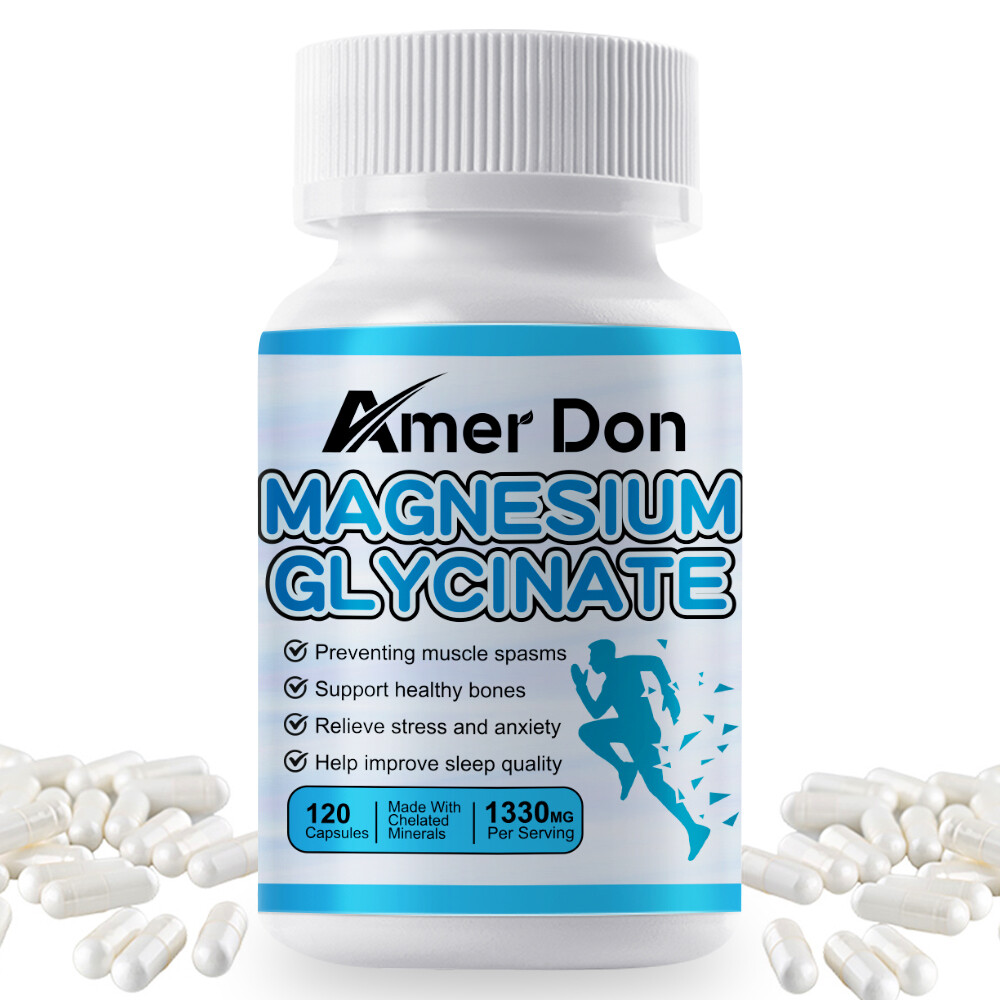 Magnesium Glycinate Improved Sleep Magnesium Supplement 1330mg Non-GMO 240 PCS