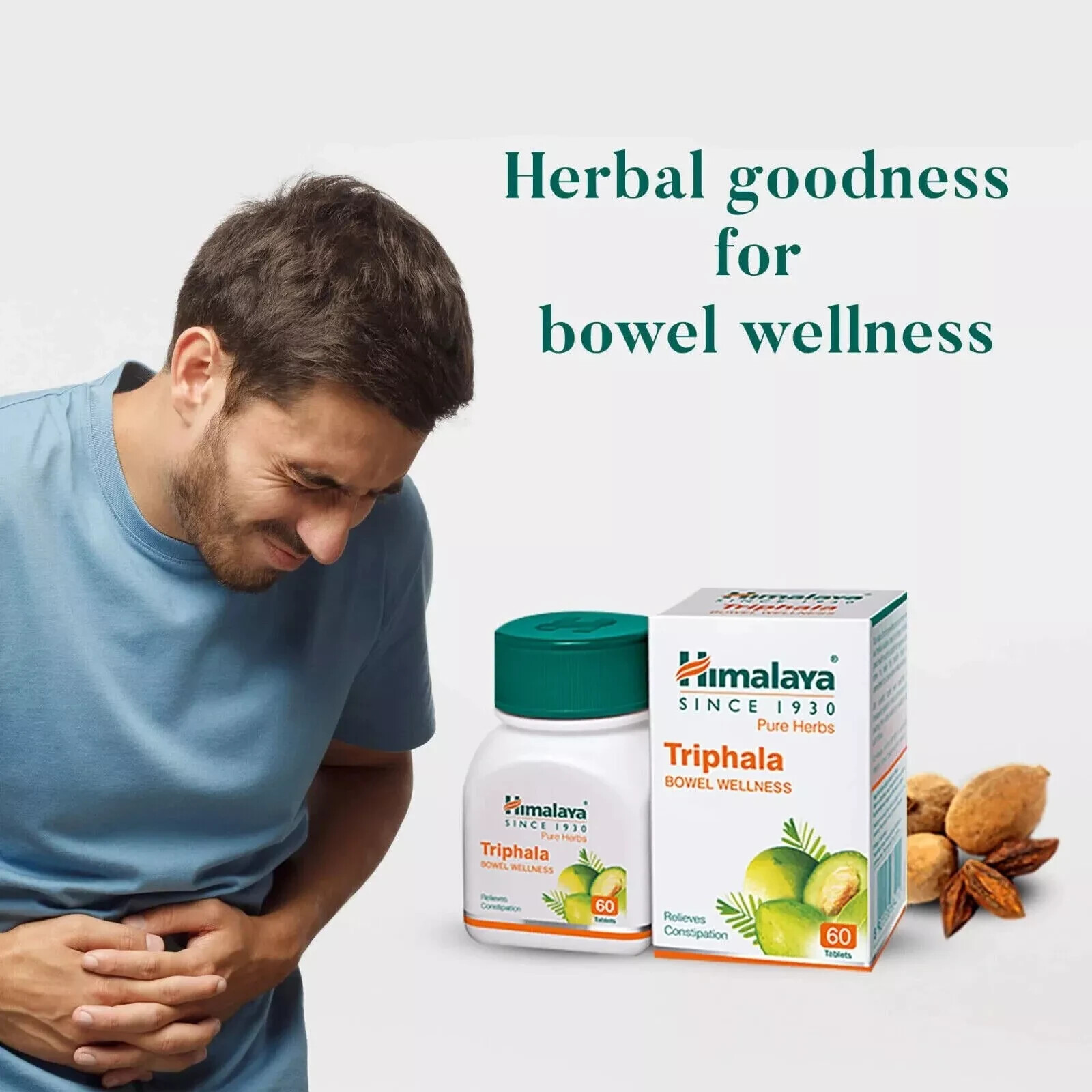 Himalaya Triphala 60 Tabs Support Digestion & Relives Constipation