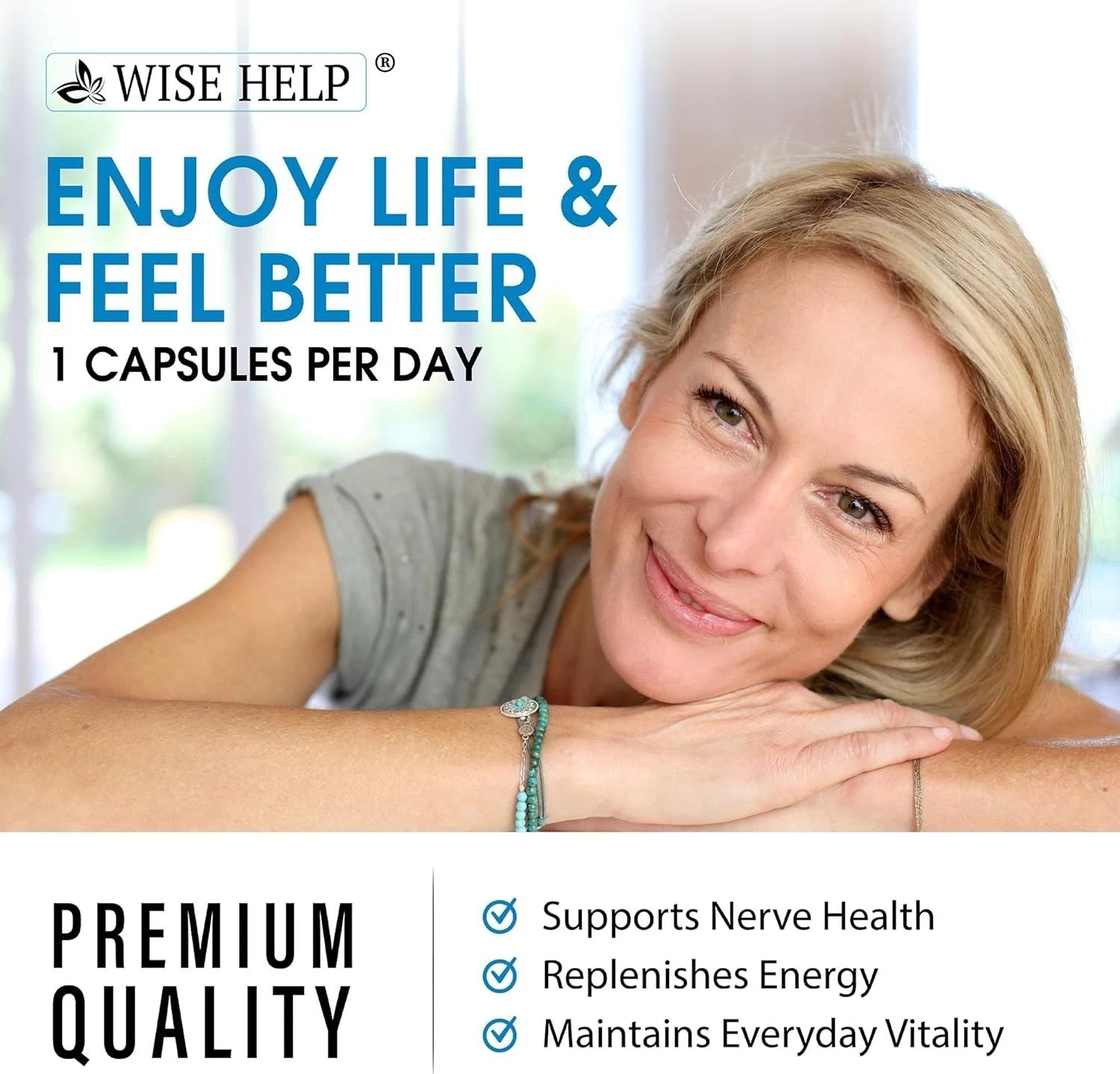 Scientifically Formulated Neuropathy Relief – 60 Natural Capsules for All Ages
