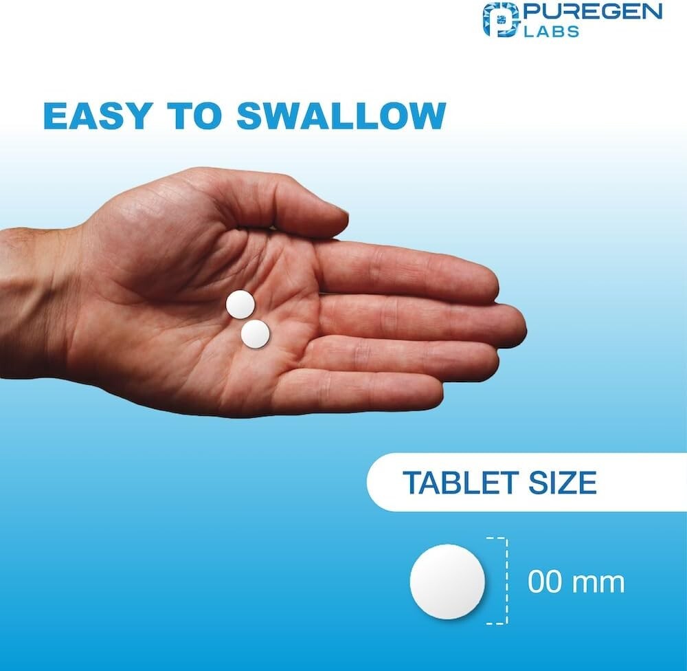 Puregen Sodium Chloride Tablets Normal Salt 1 GM (1000 mg) 100 Tablets