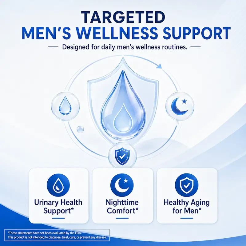 Lotnafee Prostate Wellness – Advanced Men’s Support Supplement – Urinary Health