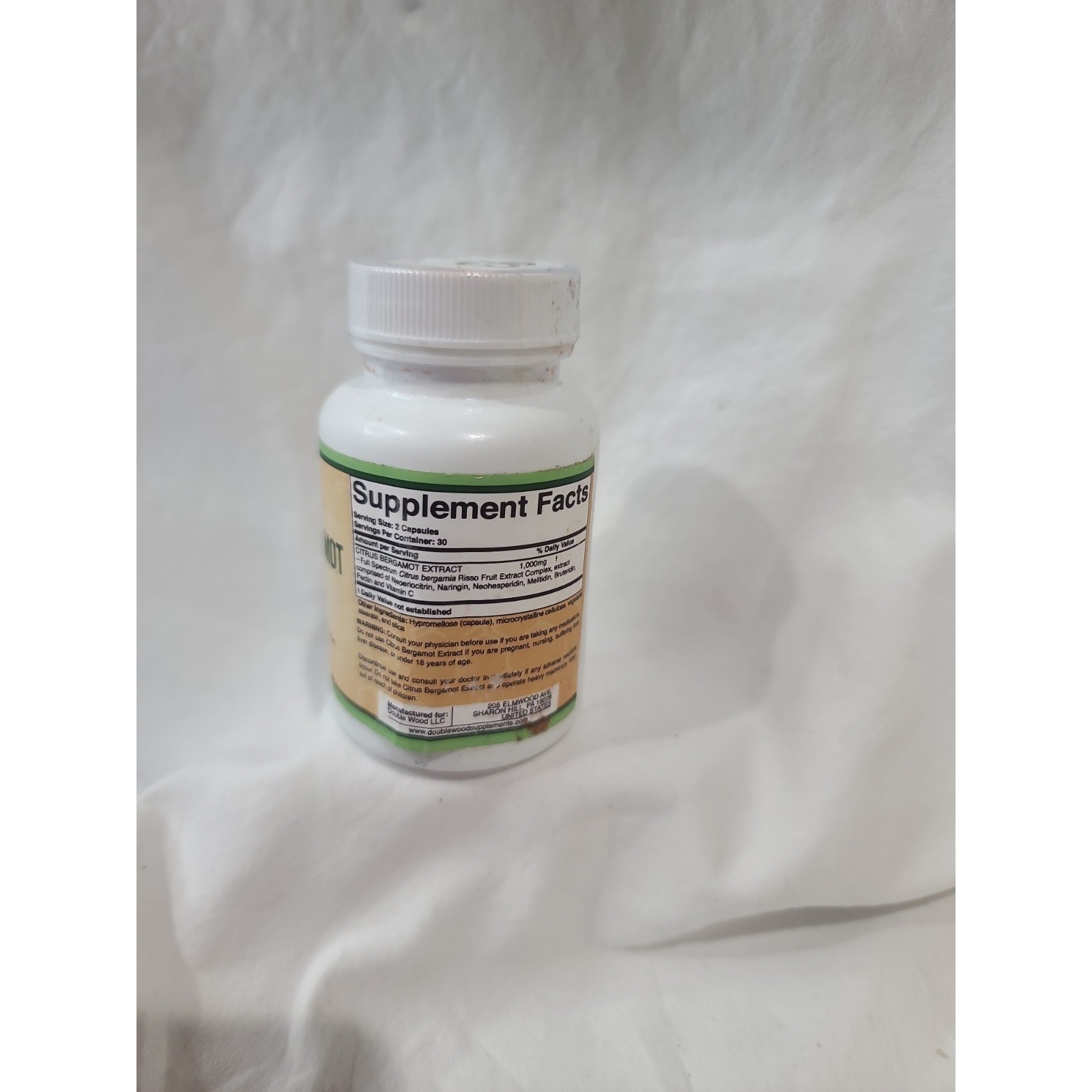 Citrus Bergamot Supplement – Supports Healthy Cholesterol & Triglyceride Levels.