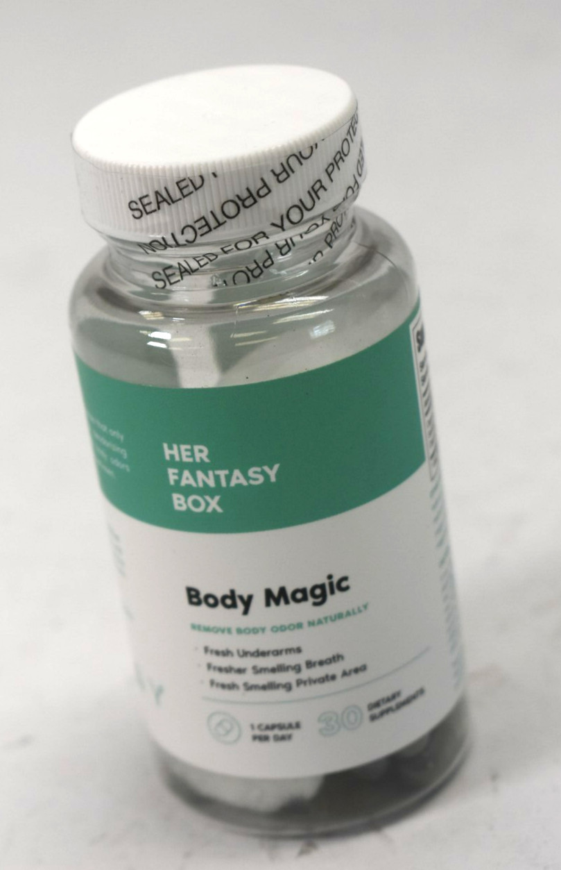 Her Fantasy Box Body Magic Fresh Smell 30 Capsules Exp 05/27 US Seller