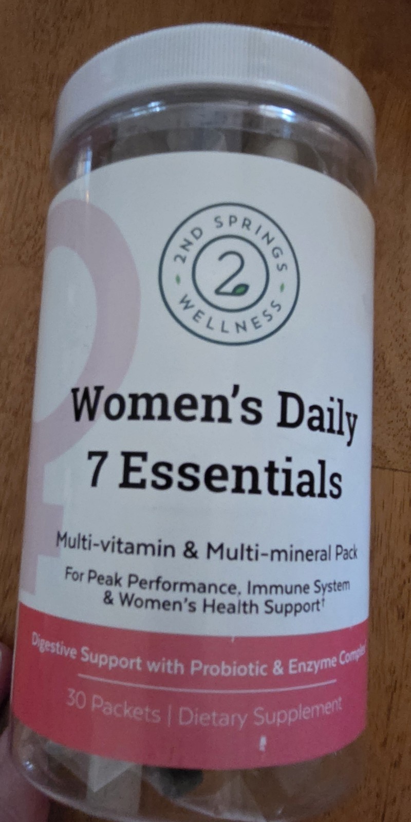 Daily 7 Essentials Women’s 30-Packet Multivitamin – Exp. 04/2027. Free Ship!