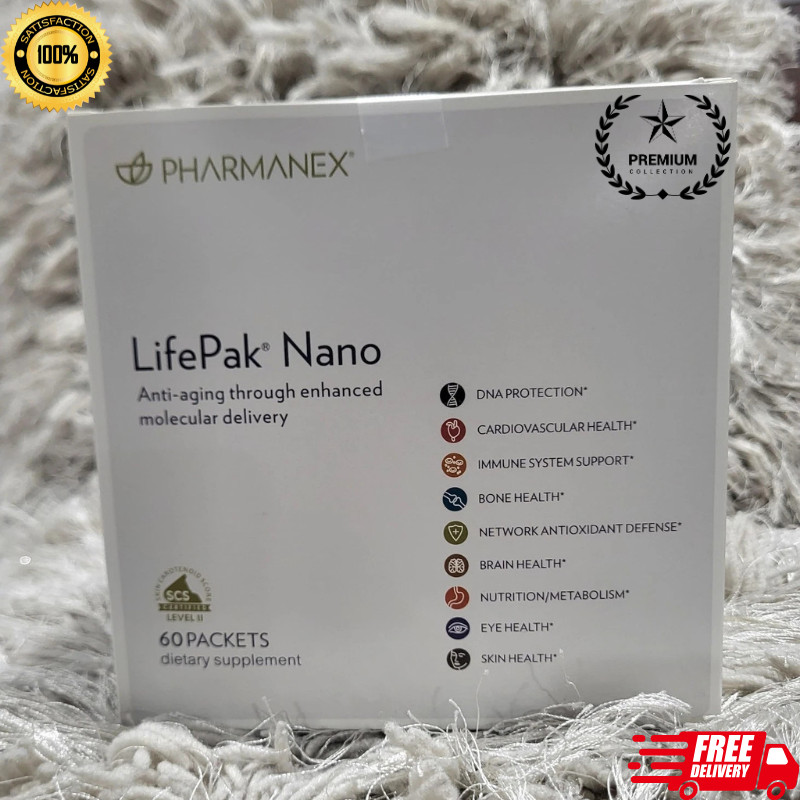 Nu Skin Pharmanex Lifepak Nano, 60 packets, Exp 12/2027 New