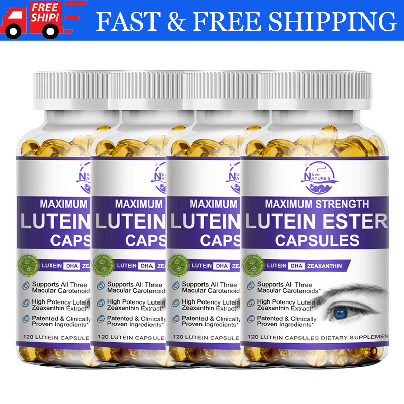 Eye Health Supplement, Lutein and Zeaxanthin, Vision Health, Eye Strain Support