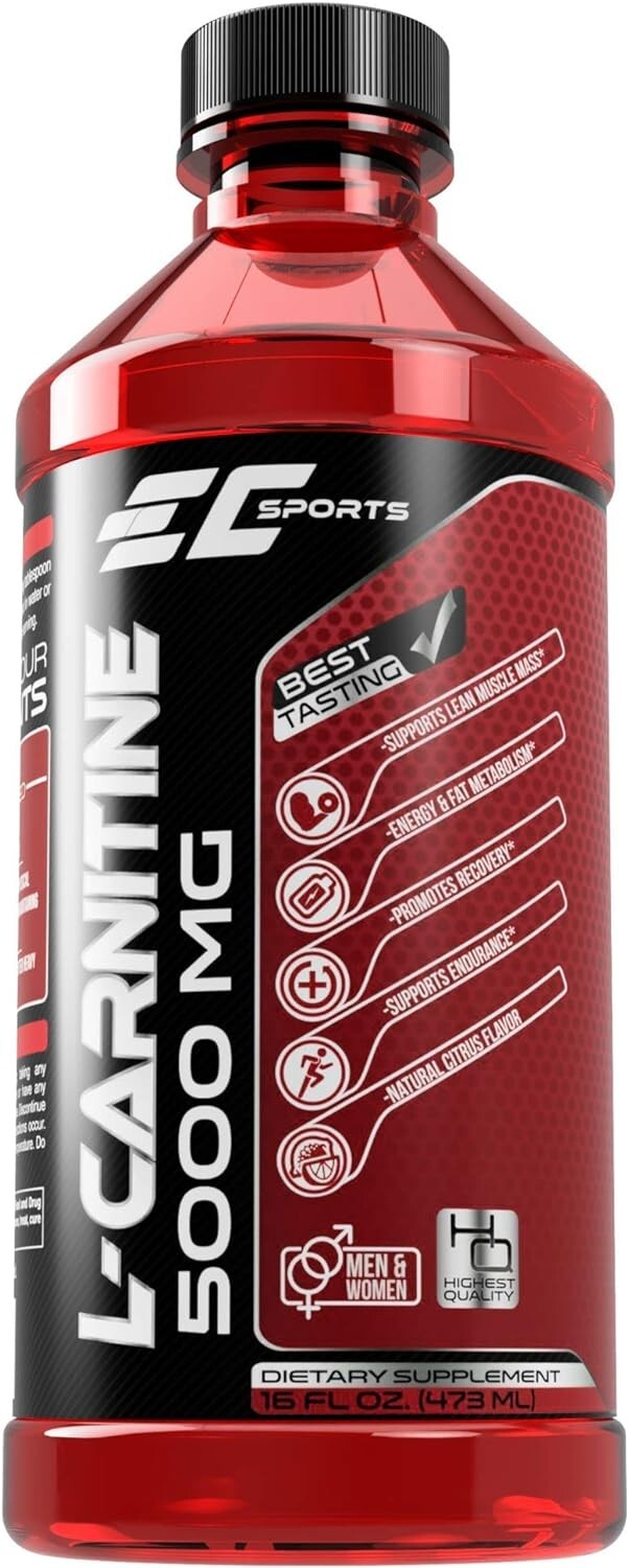 Earth’s Creation Liquid Carnitine 5000 mg per Tablespoon Non Stimulant