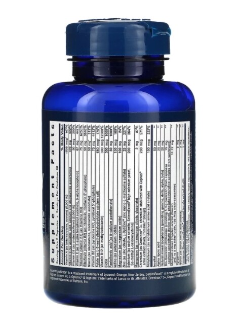 Life Extension, Two-Per-Day Multivitamin, 2 PACK, 120 Capsules total (60 each)
