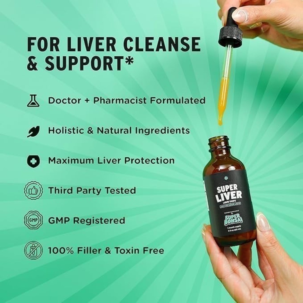 Super Liver Support with Milk Thistle All Natural Herbal Supplement