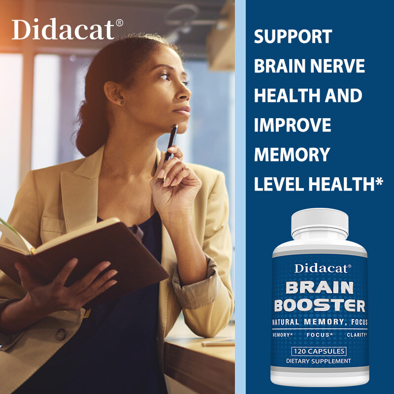 Nootropic Brain Booster – Improve Memory, Clarity & Focus Supplements Organic