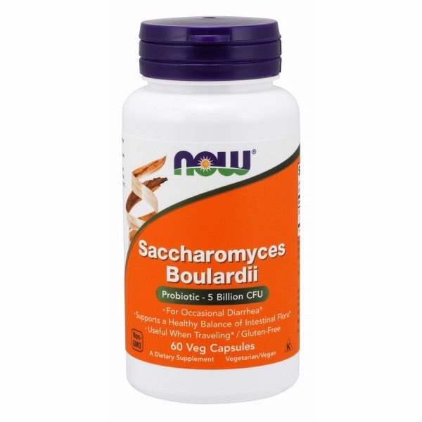 Saccharomyces Boulardii Probiotic 60 Veg Caps