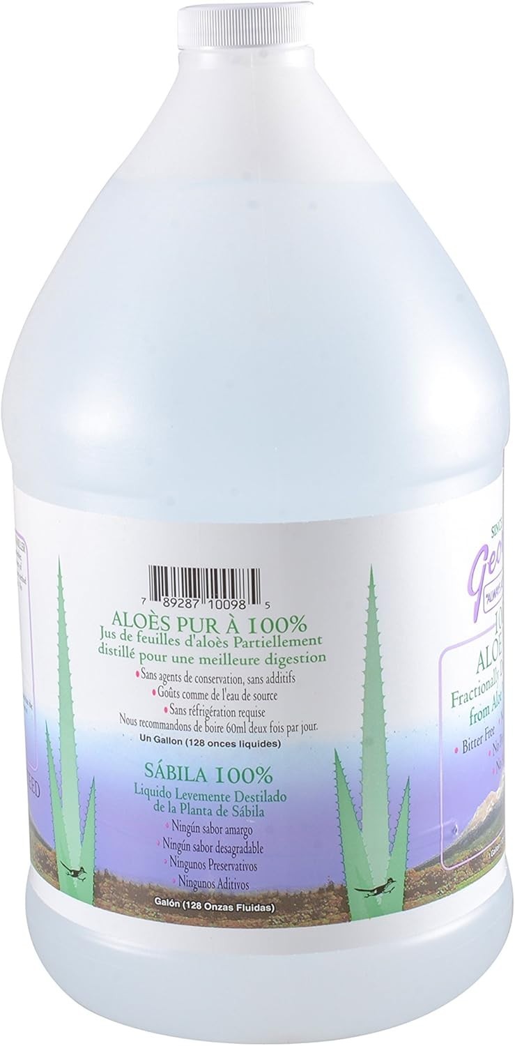 Aloe Vera Liquid Supplement, 128 oz – Energizing Drink for a Healthy Lifestyle