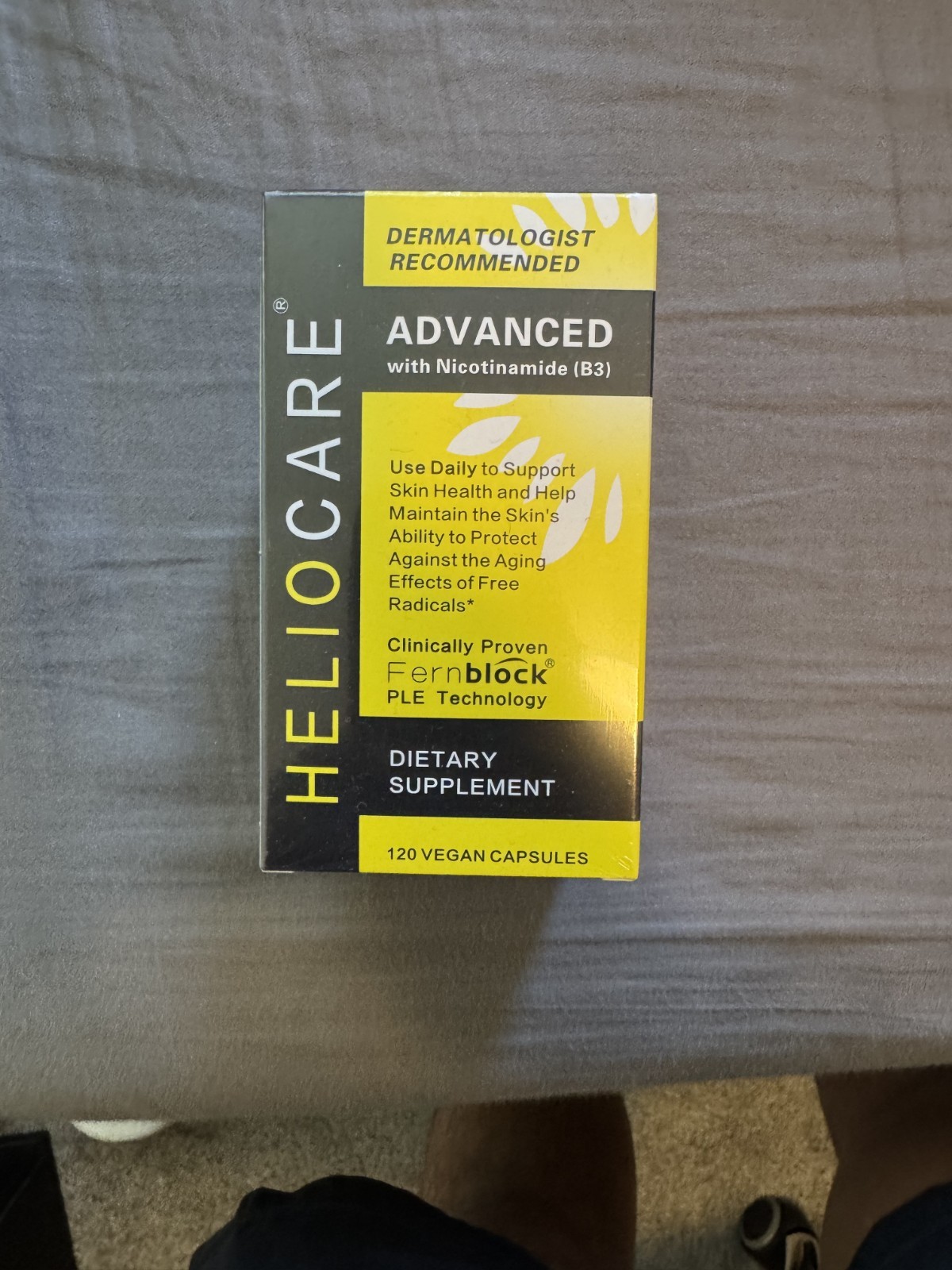 HELIOCARE Advanced Nicotinamide B3 Healthy Skin Vegan Capsules – 120 Count