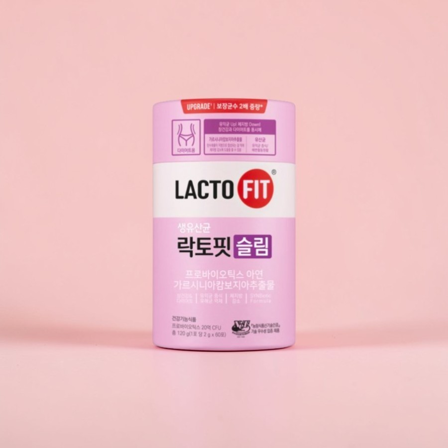 LACTO-FIT Probiotics Slim 120g (2g x 60) for Weight Management Support