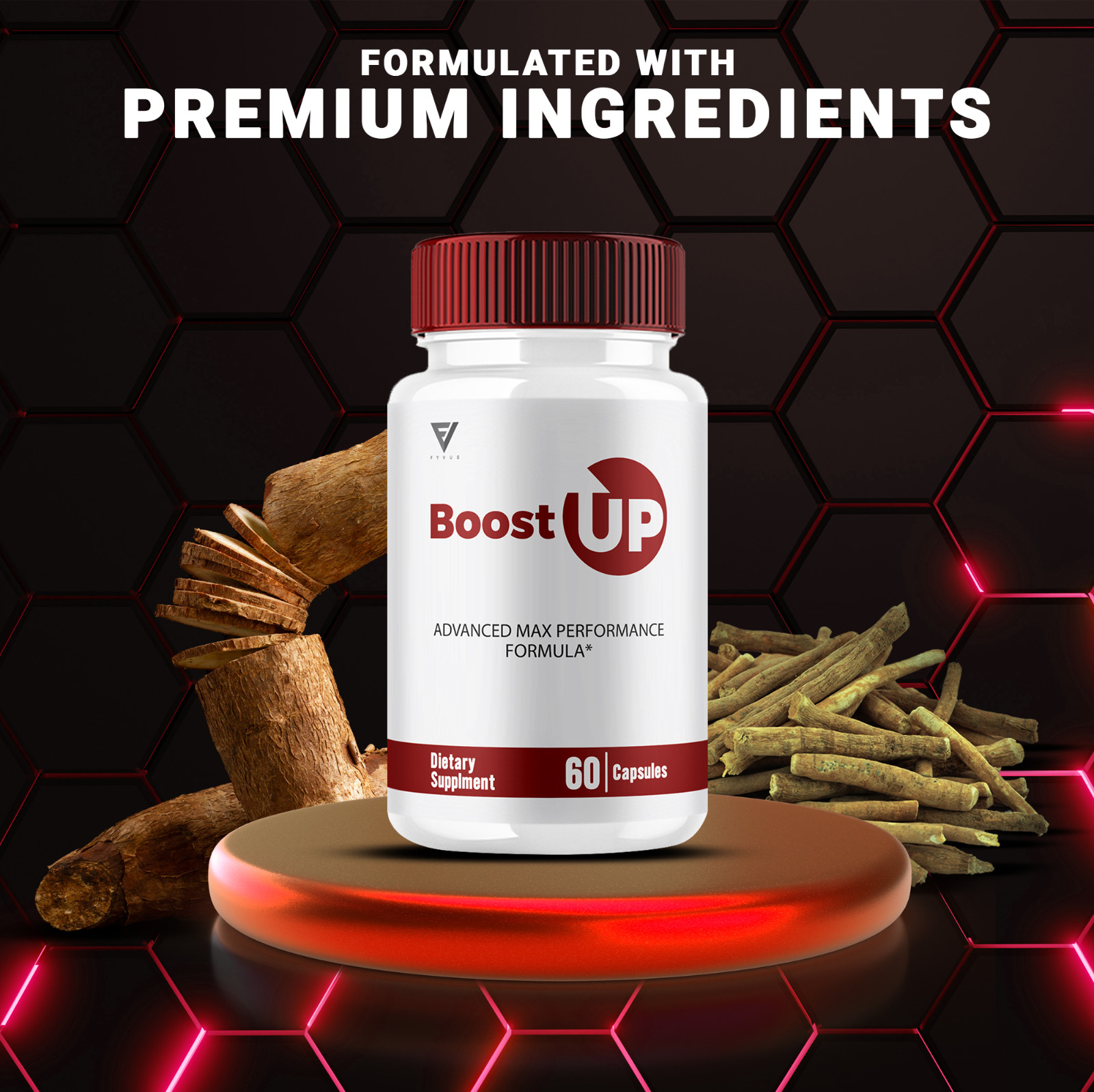 Boost Up Pills, Boost Up Advanced Formula for High Drive (60 Capsules)