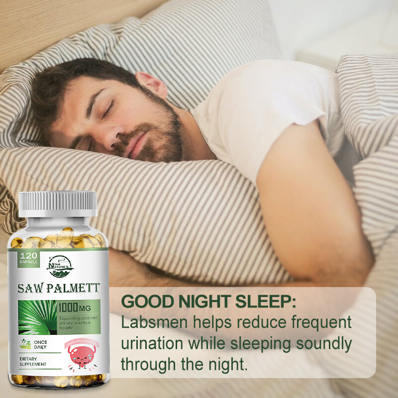 240 Softgels Saw Palmetto Extract 1000mg Prostate Supplement Urinary Men Health