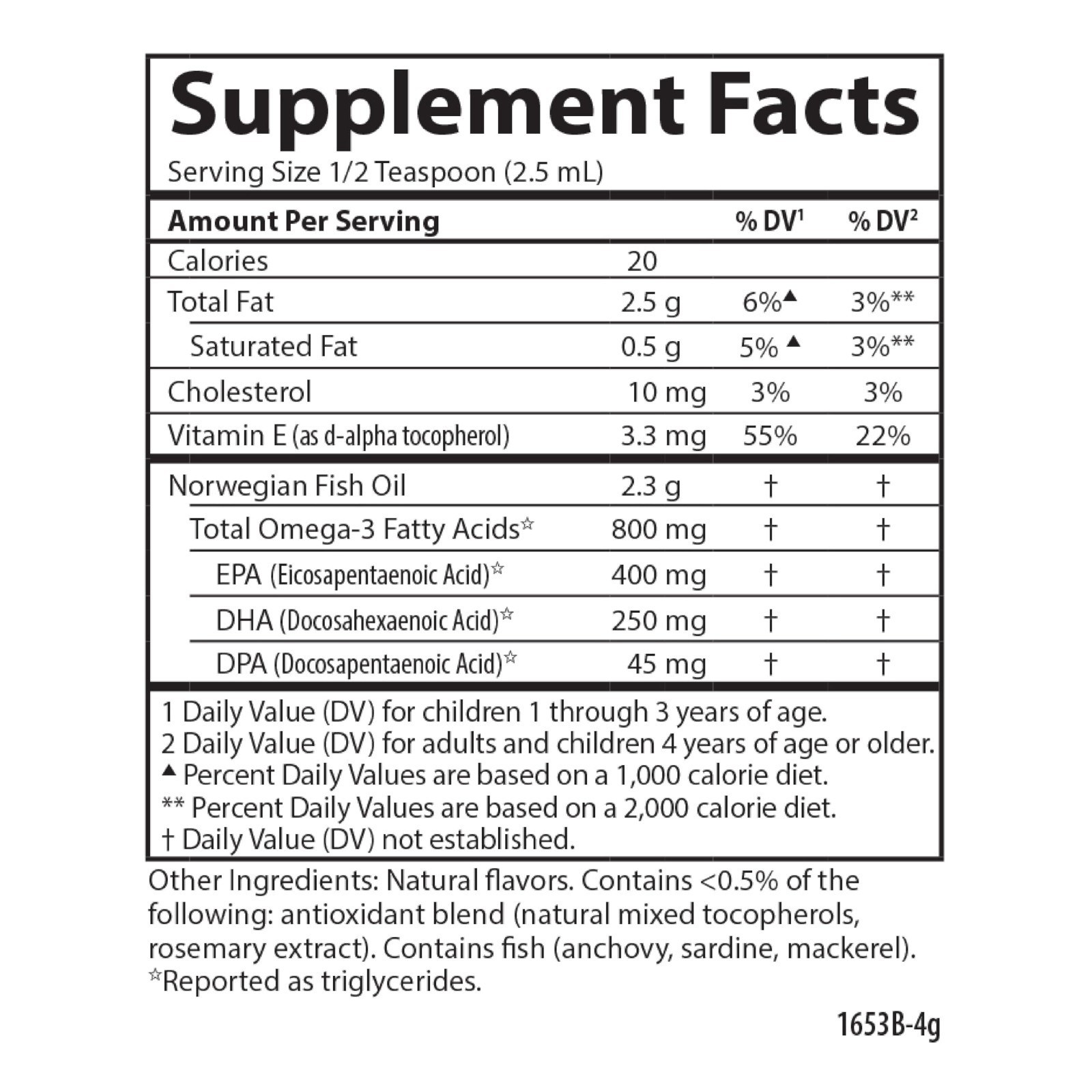 Kid’s Omega-3 Fish Oil 800mg, Norwegian, Sustainably Sourced, Orange Flavor, 200