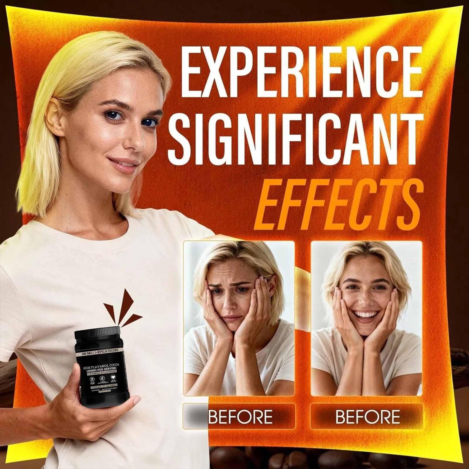 Black Forest elevated Flavanol Cocoa Powder And Flavonoids Supplements 1200mg