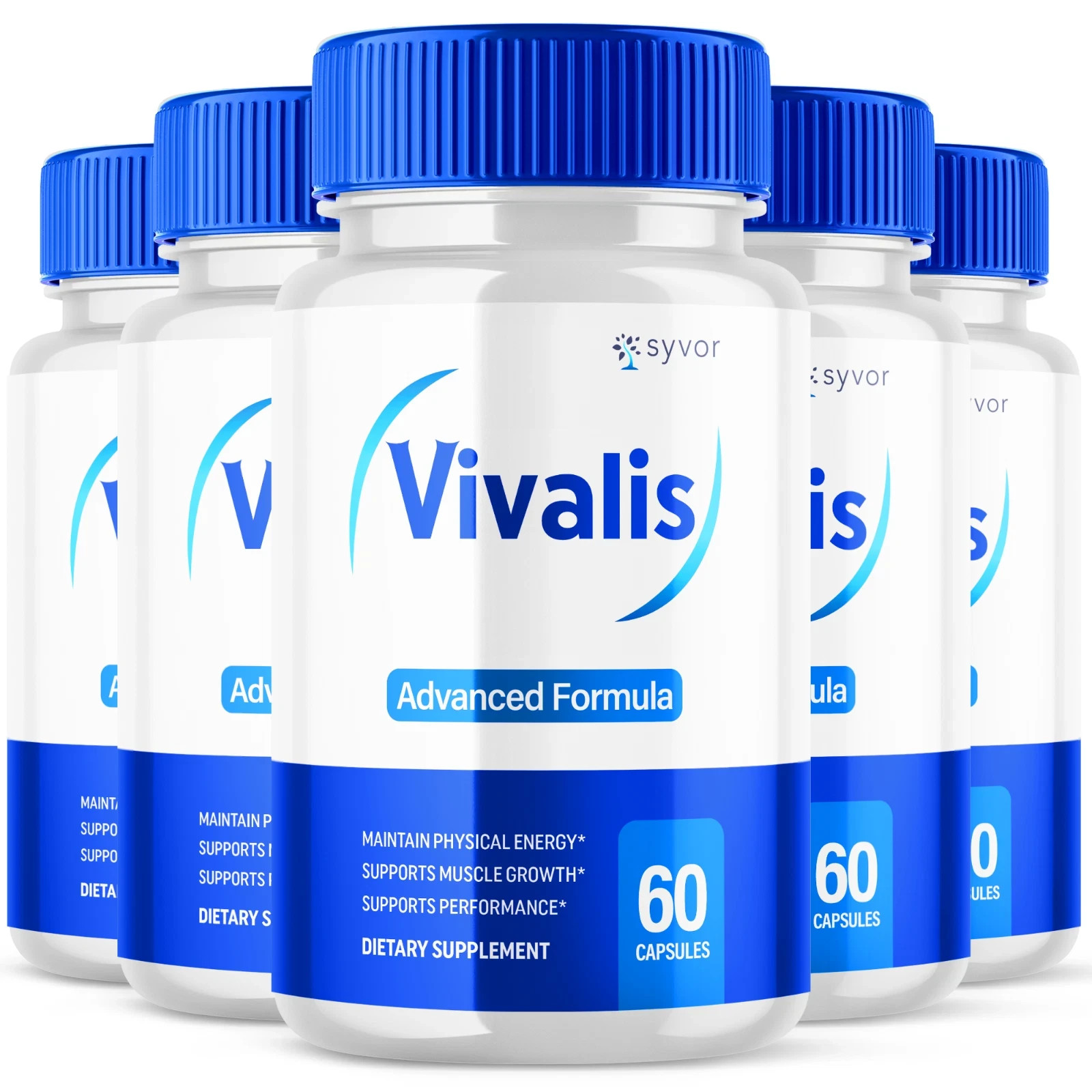Vivalis Supplement For Men, Maximum Strength, Vivalis Pills (5 pack)
