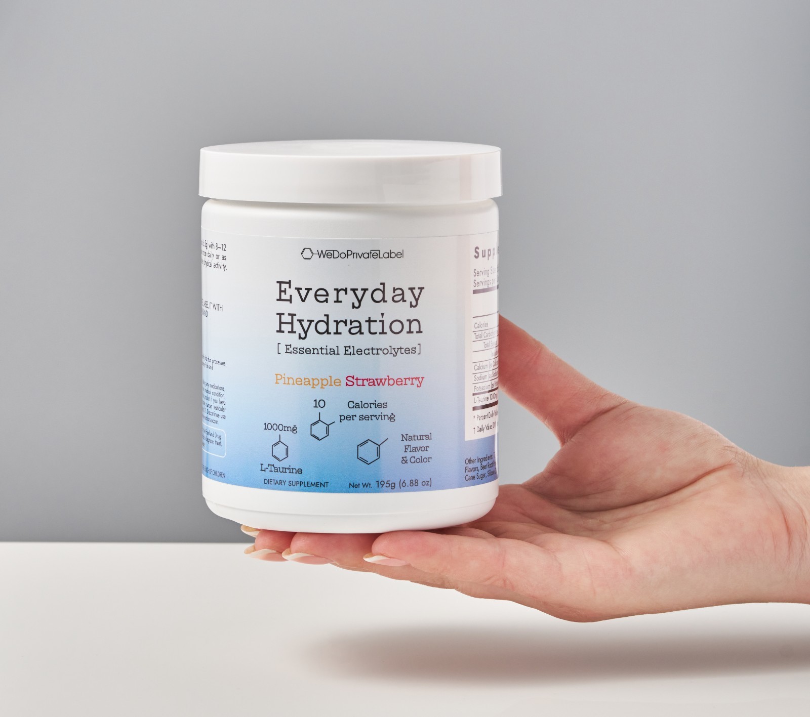 Everyday Hydration, Essential Electrolytes – Pineapple Strawberry, 30 servings