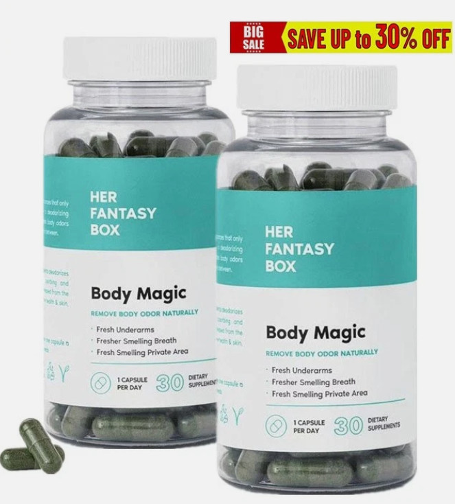 For Vaginal Her Fantasy Box Magic Chlorophyll Pill Body Odor Body Removal Vegan