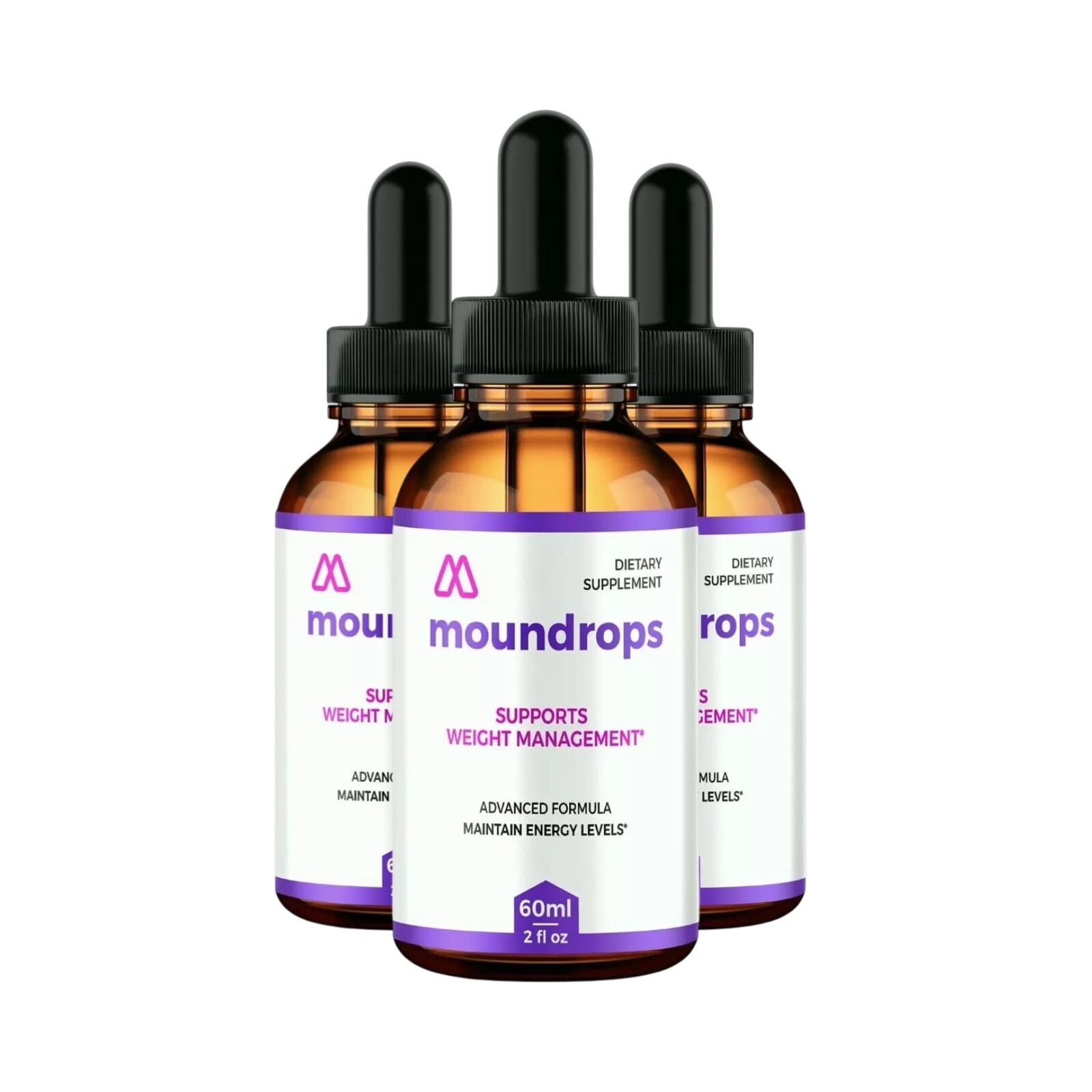 (3 Pack) Moundrops Weight Loss Drops – Moun Drops for Weight Management Support