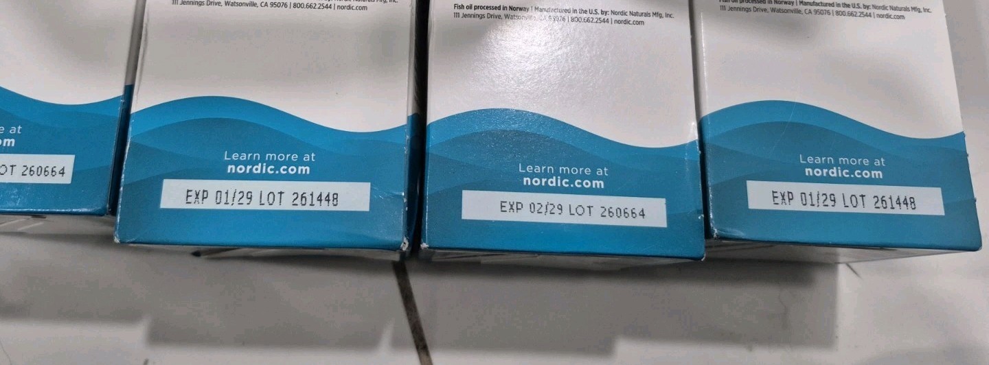 Nordic Ultimate Omega-3 1280mg 60 X 3 = 180 Soft Gels Fish Oil Exp 2029