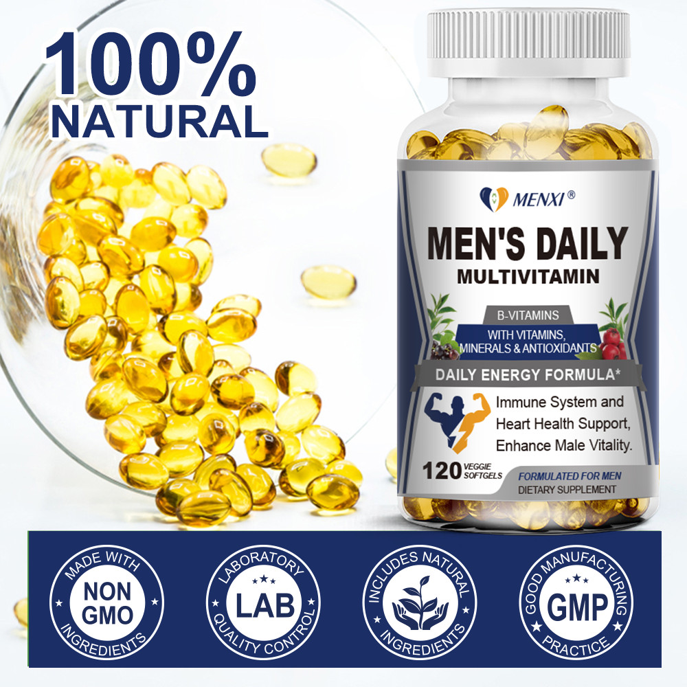 Multi Vitamin for Men 120ct Mens Prostate Multivitamin Multimineral Daily