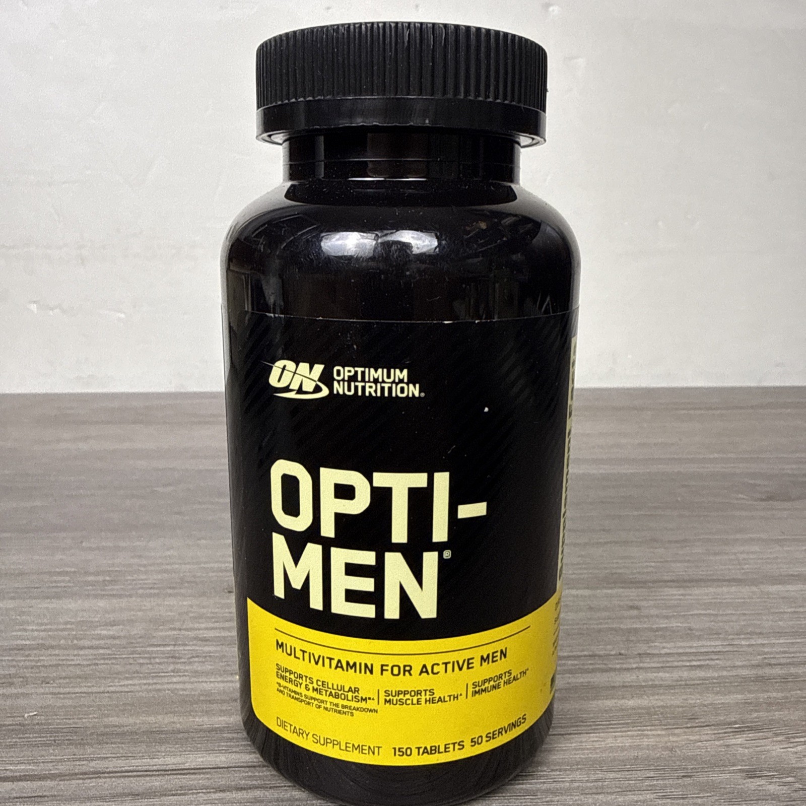 Optimum Nutrition Opti-Men 150 Tab Formula 7/27 EXP Supports Cellular Energy