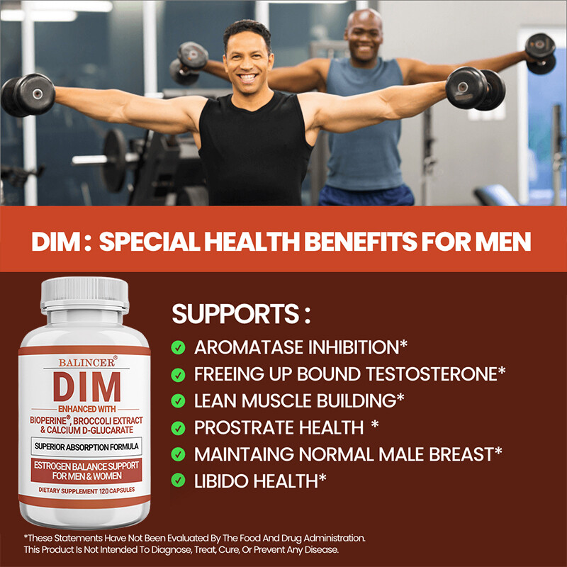 DIM (Diindolylmethane) 150mg, 30 To 120 Capsules with BioPerine
