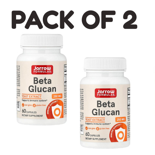 Beta Glucan, 250 mg, 60 Capsules PACK OF 2
