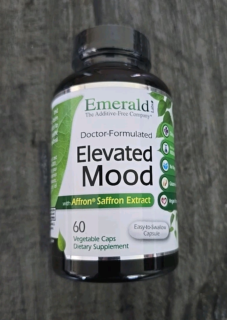 Emerald Labs Elevated Mood – Stress Management Supplement w/Sensoril Ashwagandha