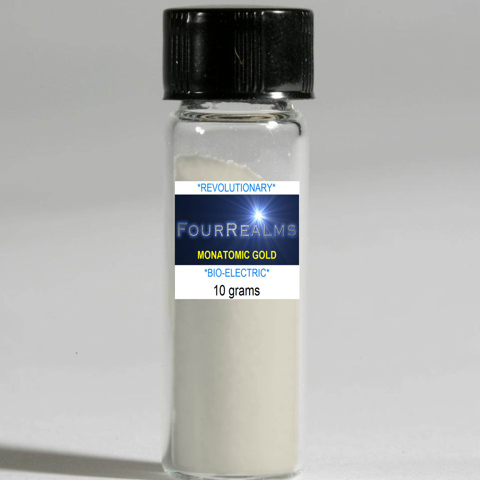 MONATOMIC WHITE GOLD WORLDS MOST POTENT ORMUS! 10 grams – 10,000 mg FourRealms