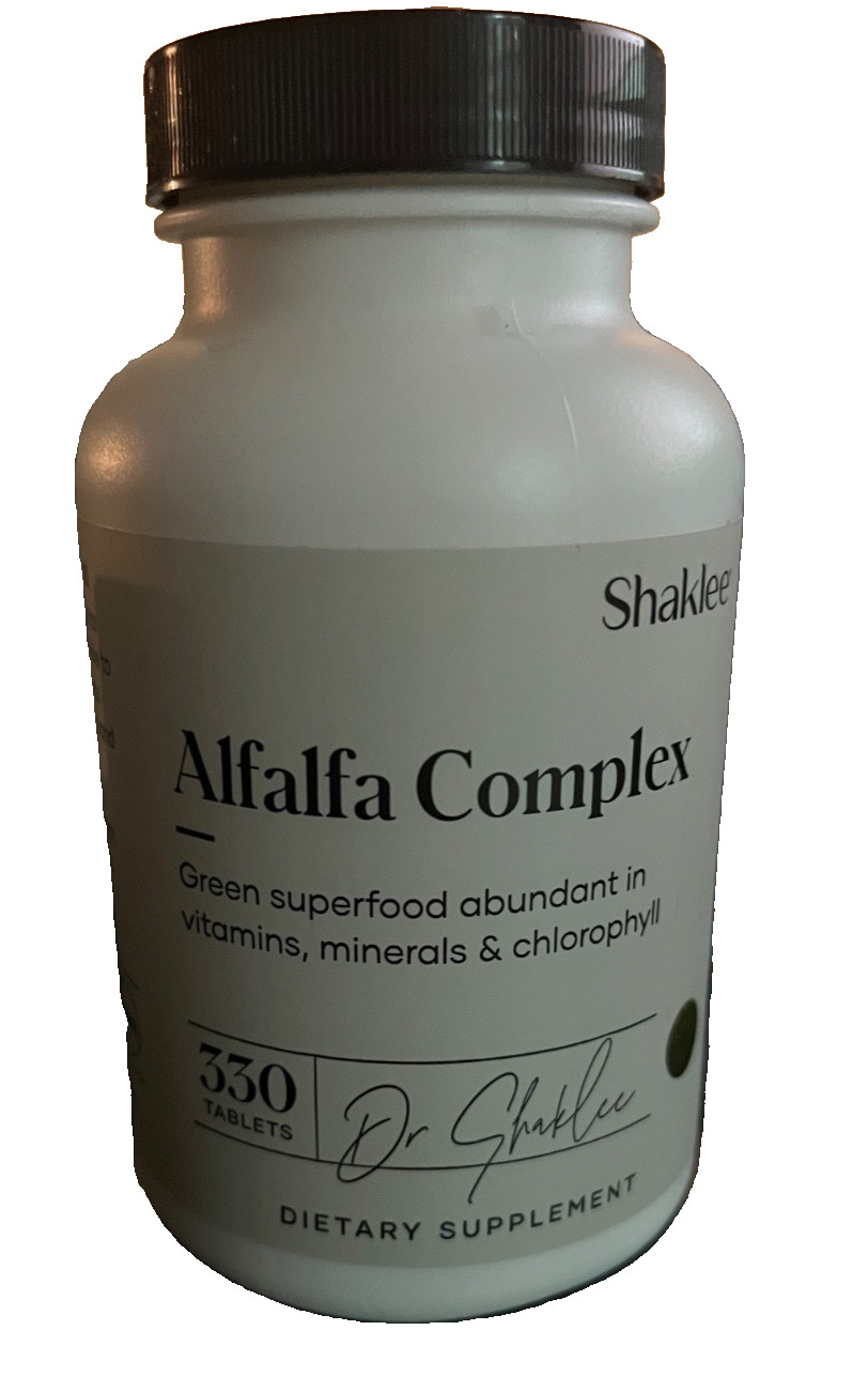 Shaklee Alfalfa Complex 330 Tablets New EXP 4/2028