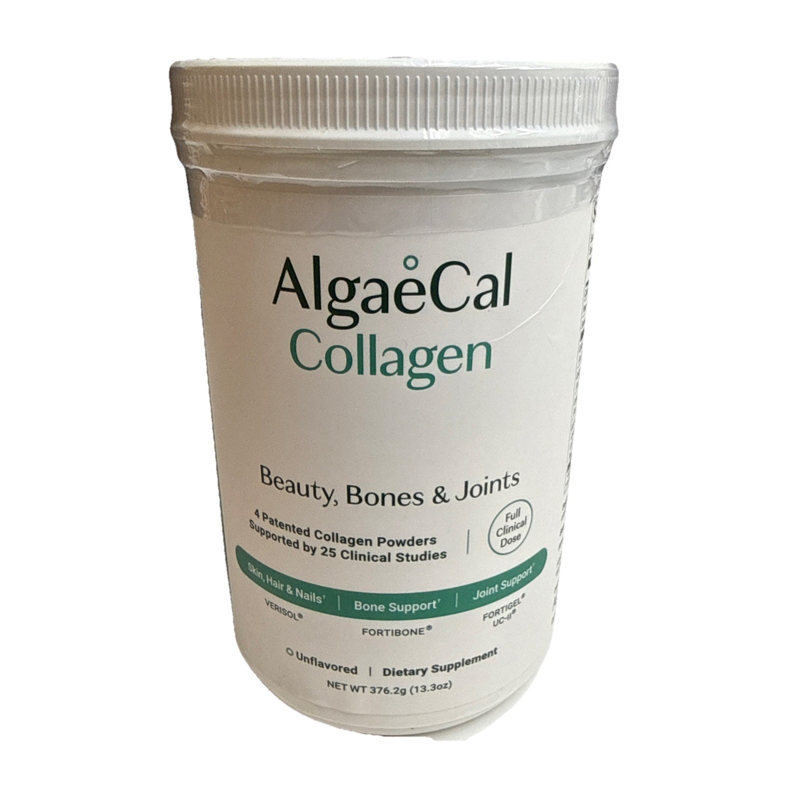 Collagen: 4 Clinically-Supported Peptides VERISOL®, FORTIGEL®, UC-II®, FORTIBONE