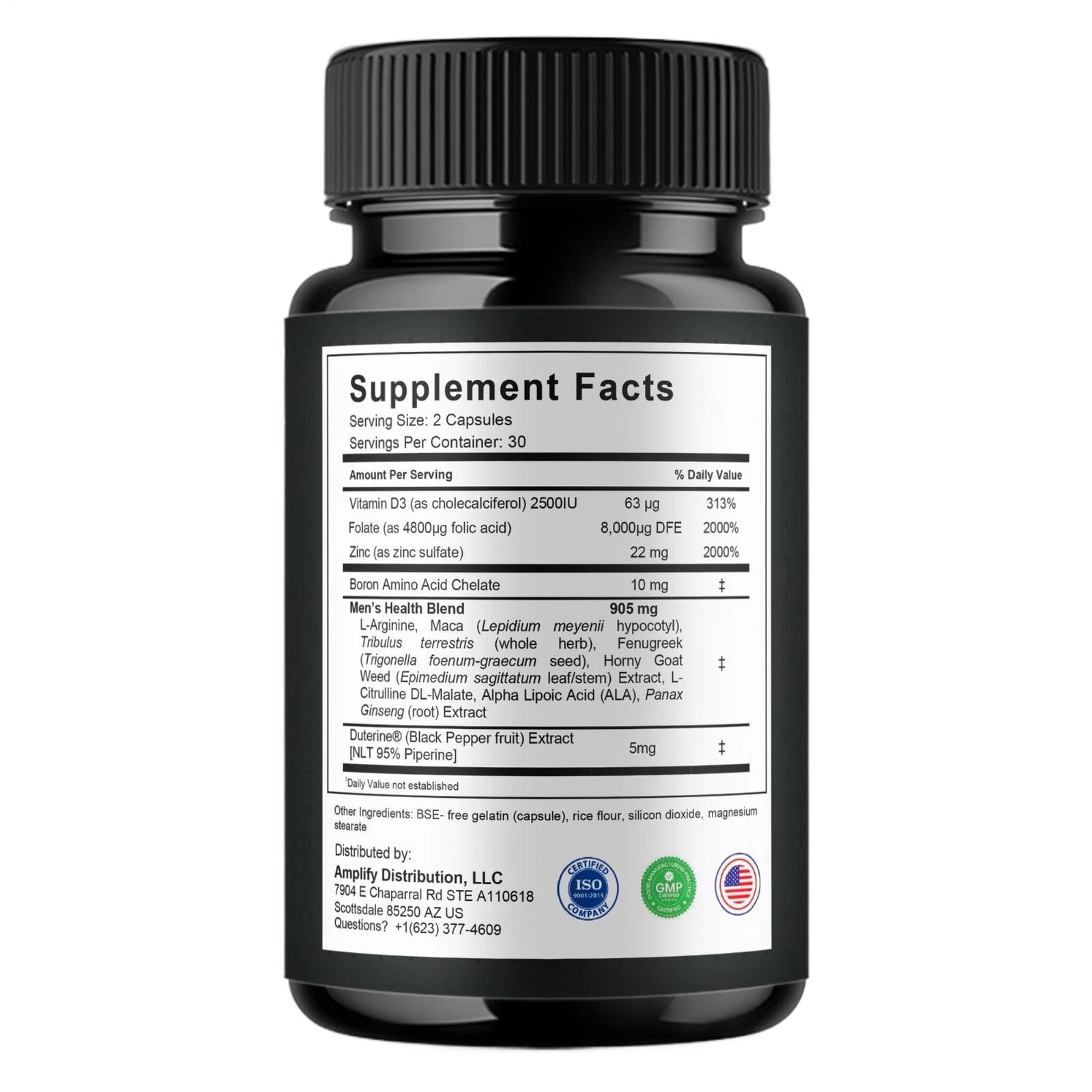 Steel Power Advanced Performance Supplement Support for Male Performance