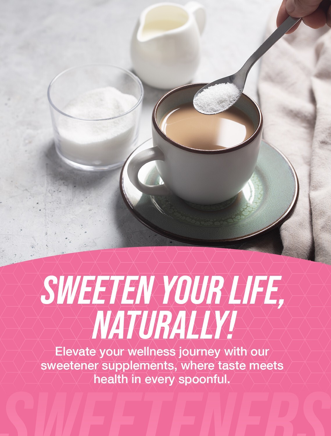 BulkSupplements Sorbitol Powder – Low Calorie Sweetener