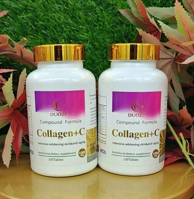 X2 Duozi Collagen + Vitamin C for Hair Skin & Anti-aging Supplement
