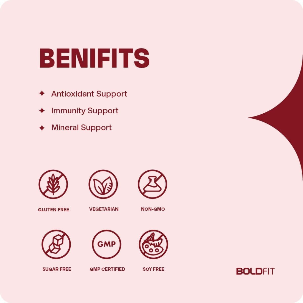 Bo.ldfit Calcium Citrate 1000mg D3 Zinc 300 Tablets 5 Pack