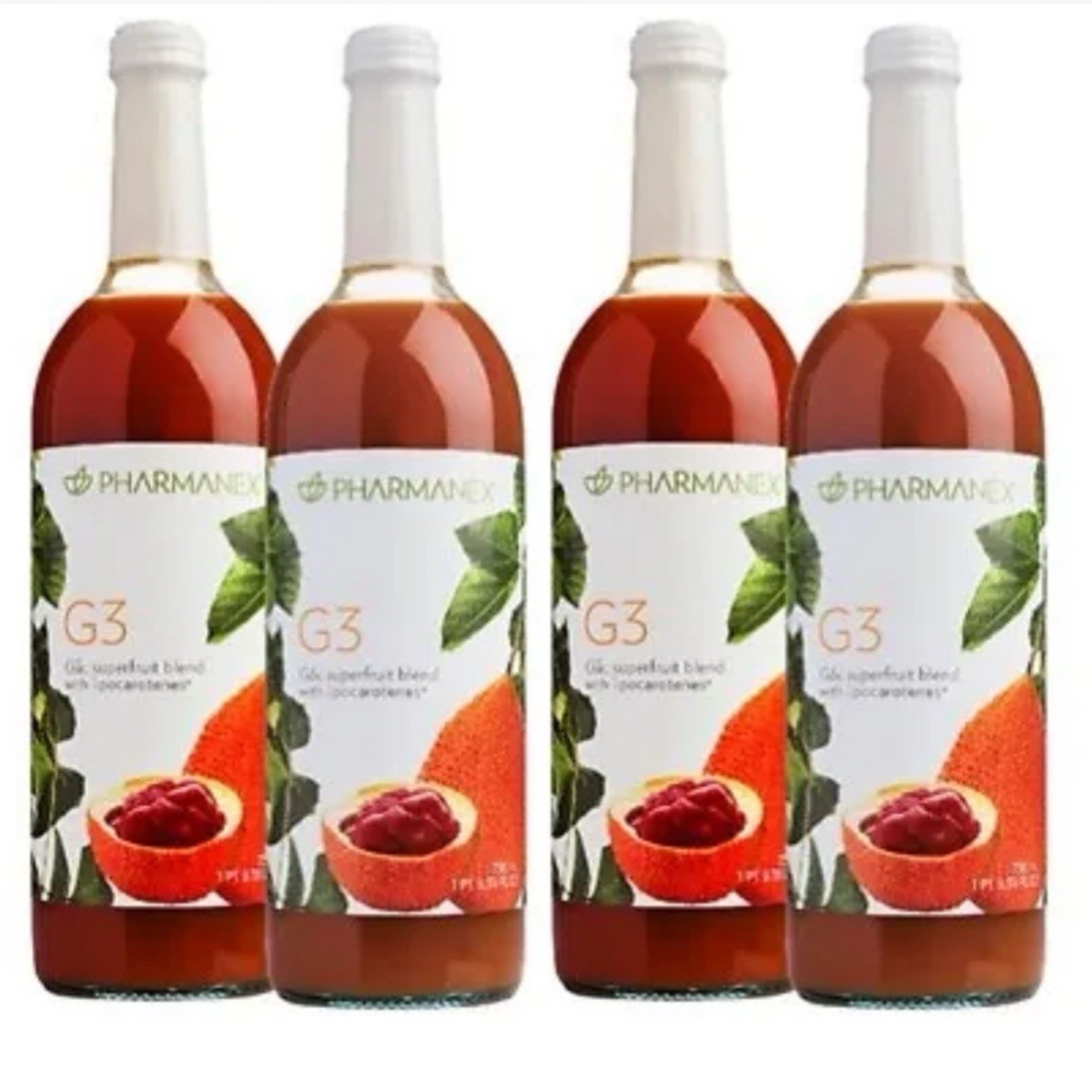 03/2027 4 Bottles – Nu Skin Nuskin Pharmanex G3 Juice Boxed/Sealed Exp.03/2027